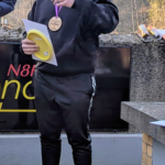 EB-Mitglied Johannes Basche auf dem Treppchen